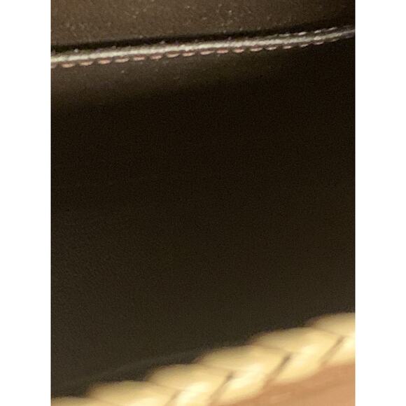 Hand Tooled Vintage Tan Leather Purse by L.E. Dunlap Intricate Designs - Picture 7 of 10